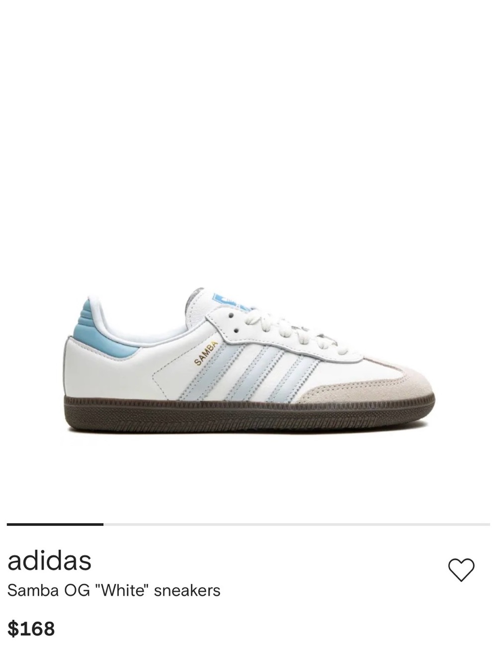 adidas Samba Light Blue - Women’s Sneakers Size 6